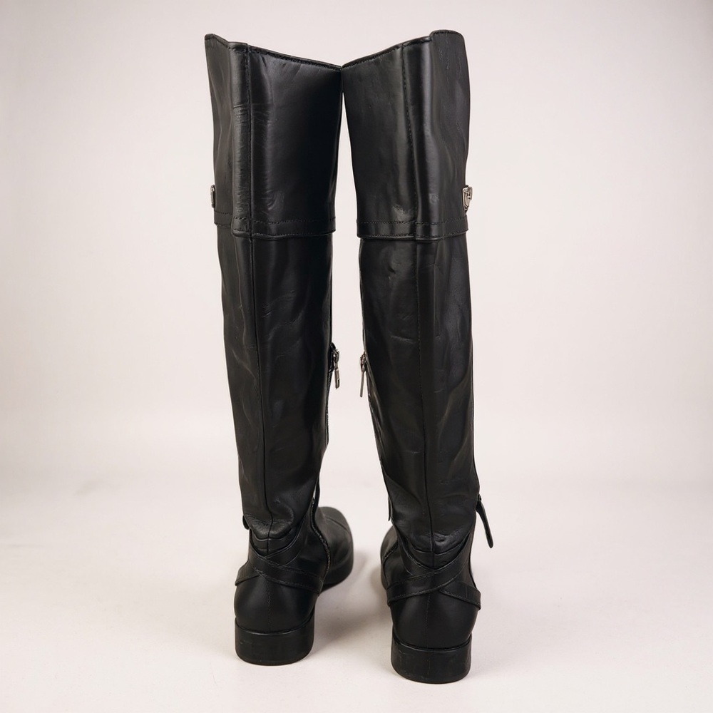 Coach Micha Black Leather Riding Boot, size 8.5 - Picture 7 of 10
